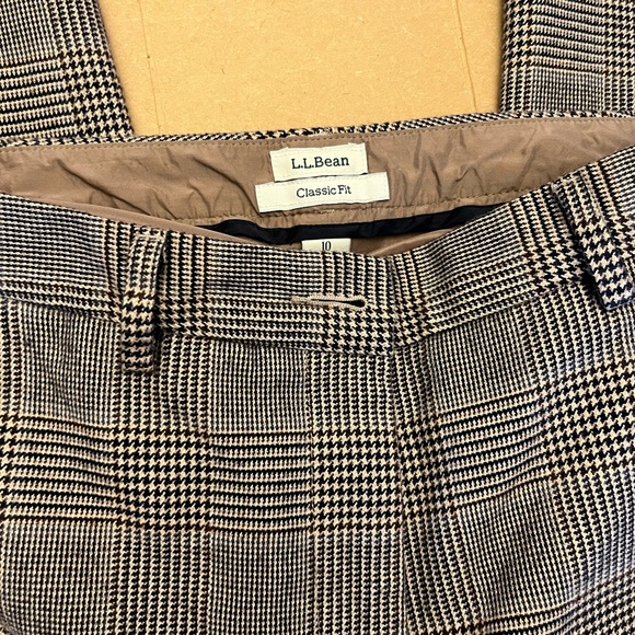 LL Bean Classic Fit dress pants size10 inseams 29 inches - Picture 6 of 10